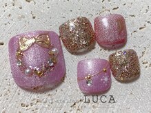 ネイルアトリエルカ(nail atelier LUCA)/W-431 大人クリスマスネイル