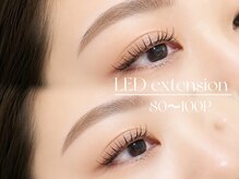 アース ネイルアンドアイラッシュ 小松店(Hair&Make EARTH Nail&Eyelash)の雰囲気(【最先端技術!】LEDマツエク sexyデザイン)