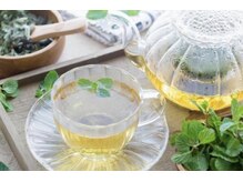 ソエル(Soel)の雰囲気（ほっと一息、心安らぐウェルカムティー）