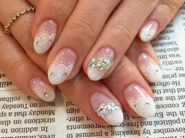 ブライダルネイル♪