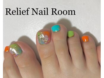 リリーフネイルルーム(RELiEF NAiL ROOM)/フットシンプルコース