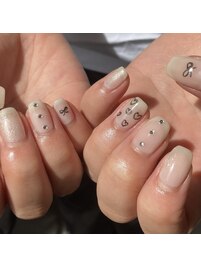 お絵描きネイル【newiネイル】