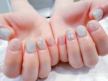 ラルネイル 大宮(Lull. nail)/#ニュアンス#シェル