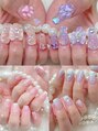 ネイルマフィア 池袋店(NAIL MAFIA) キラキラかわいいネイル♪