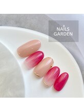 ネイルズガーデン(NAILS GARDEN)/シンプル春ネイル