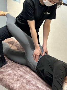 プリマプリート 島店の写真/【NEW★骨盤美子宮デザイン¥8800】45分の骨盤矯正で身体のラインが激変！腰痛・便秘・生理悩み改善にも♪