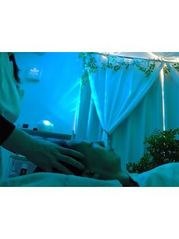 ヘッドスパで癒されたい