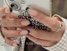 【HAND】フレンチネイル（ベースカラーあり）　¥6500