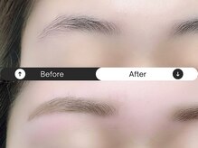 サインポスト 池袋東口店(sign post)/やわらかく上品に見せるアーチ眉