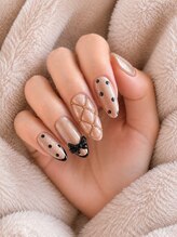 リネイル(RE:NaiL)/大人ガーリードットネイル