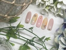 ネイルサロン&スクール ジーナ(GINA)/ふんわりピンクで春っぽく！