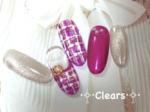 ビューティーネイルサロン クリアーズ(Clears)/ツイード＆マグネットネイル♪