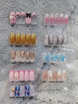 ネイルズバイコトコ(NAILS BY KOTOKO)の写真/【トレンドdesignは定額コースから♪】定額コースの気になるdesignはフォトギャラリーやブログをcheck☆