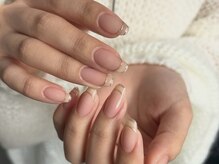 アイネイルズ 心斎橋店(I-nails)/【Miyuu】ミラーフレンチ