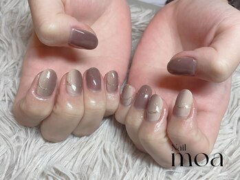 モア(moa)/グラデ　ニュアンス　ミラー