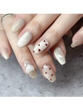 カプチーノ(cappuccino)/ハートネイル