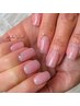 口コミ・LINE登録必須【Hand/オフ込】ラメ◎ワンカラー［甘皮ケア込］￥5500