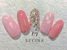 ネイルスタジオ ルキナ(LUCINA)/T-039 ホイル埋め込みデザイン