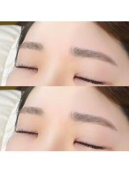 ヌヌカ 戸田(nunuka)の写真/《まつ毛と眉毛の専門店★》垢抜け眉で表情に生命力を。美眉スタイリング(アイブロウWAX¥5000