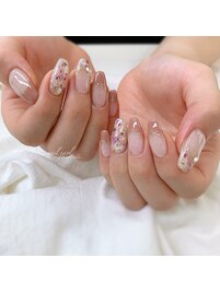 押し花ネイル