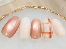 ミュゲットネイル(Muguet nail)/チェック柄