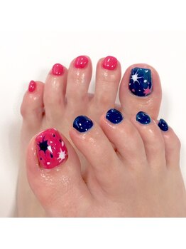 テラックス/フットネイルワンカラー