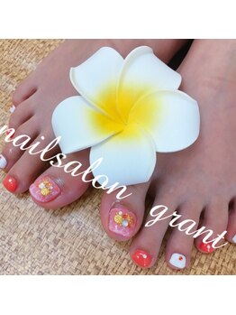 グラント(NAIL SALON&SCHOOL grant)/定額フット5700円