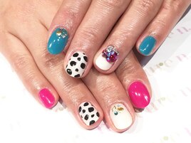 ダルメシアンネイル