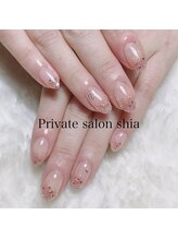 プライベートサロン シア(shia)/やっぱりラメグラ可愛い！