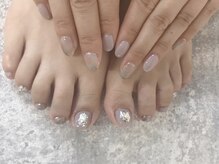 プティットスリール 西尾店(Petit Sourire)/【つけ放題】くすみ大理石