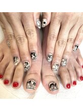 ネイルサロン ブリリアント(Nail Salon Brilliant)/キャラネイル10＋フットキャラ2