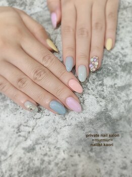 プライベート ネイルサロン マーマ(murmur)/パステルビジュー