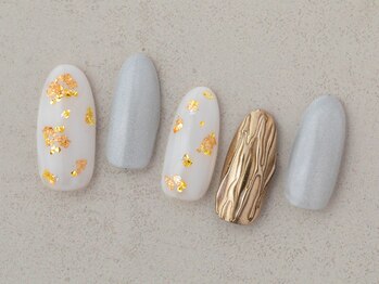 ネイルサロン ラグゼ(Nail salon Luxe)/金箔ネイル