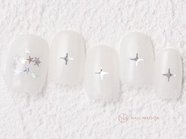 シアー星ホロ韓国シンプル￥8050