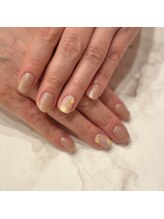 フィオーレ(fiore)/春の訪れ♪「ミモザネイル」薄葉