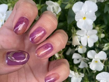 ネイル アトリエ コモード(nail atelier Comodo)/ニュアンスネイル [mauve pink]
