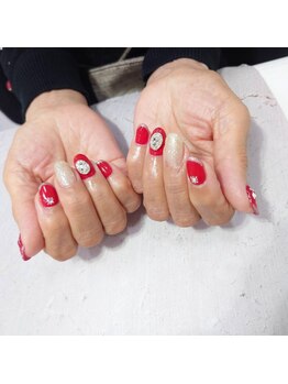 クリスタルネイル ゆめタウン夢彩都(CRYSTAL NAIL)/持ち込みデザイン