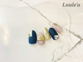 上品マット×ミラーネイル