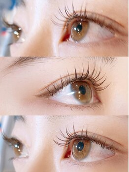 パフ(puf)の写真/((抜け感抜群のブラウンエクステ♪))ダークモカ,ナチュラルブラウン,シアーブラウンの3色をご用意♪