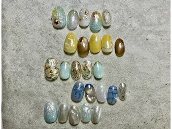 アールラッシュ アンド アールネイル(Rlash & r.nail PRODUCED BYα)の写真/初めてのお客様も安心＊シンプルからアートご希望の幅広いお客様にネイルをお楽しみ頂けます♪
