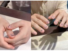 ファンシー 新宿店(Fancy)/冬ネイル/ツイード/ワンホン