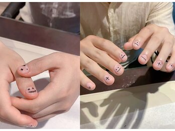 ファンシー 新宿店(Fancy)/冬ネイル/ツイード/ワンホン