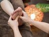 お身体の揉みほぐし30分＋リフレクソロジー20分　¥3500