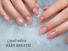 ベイビーブレス(BABY BREATH)/持ち込み☆ニュアンスネイル