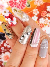 カラーズ 浜松店(colors)/成人式ネイル( *´艸｀)