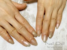 ネイルドール(Nail Doll)/ラメにマットコート