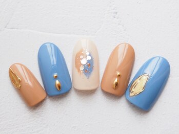 シックネイル(CHIC nail)/塗りかけ ニュアンスアート