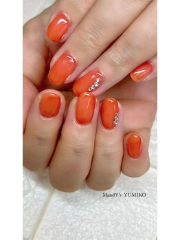 マンディーズ(MandY's)/オータム/オレンジ/ストーン