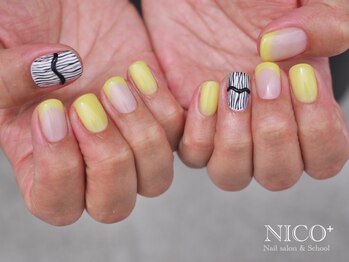 ニコプラス(NICO+)/自爪育成(フレンチ)