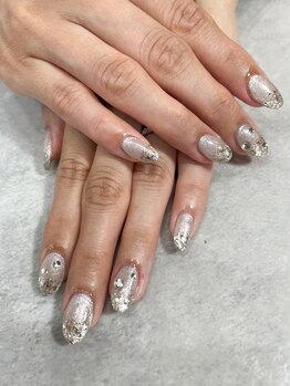 テラス(TERRACE)/キラキラゴージャスネイル